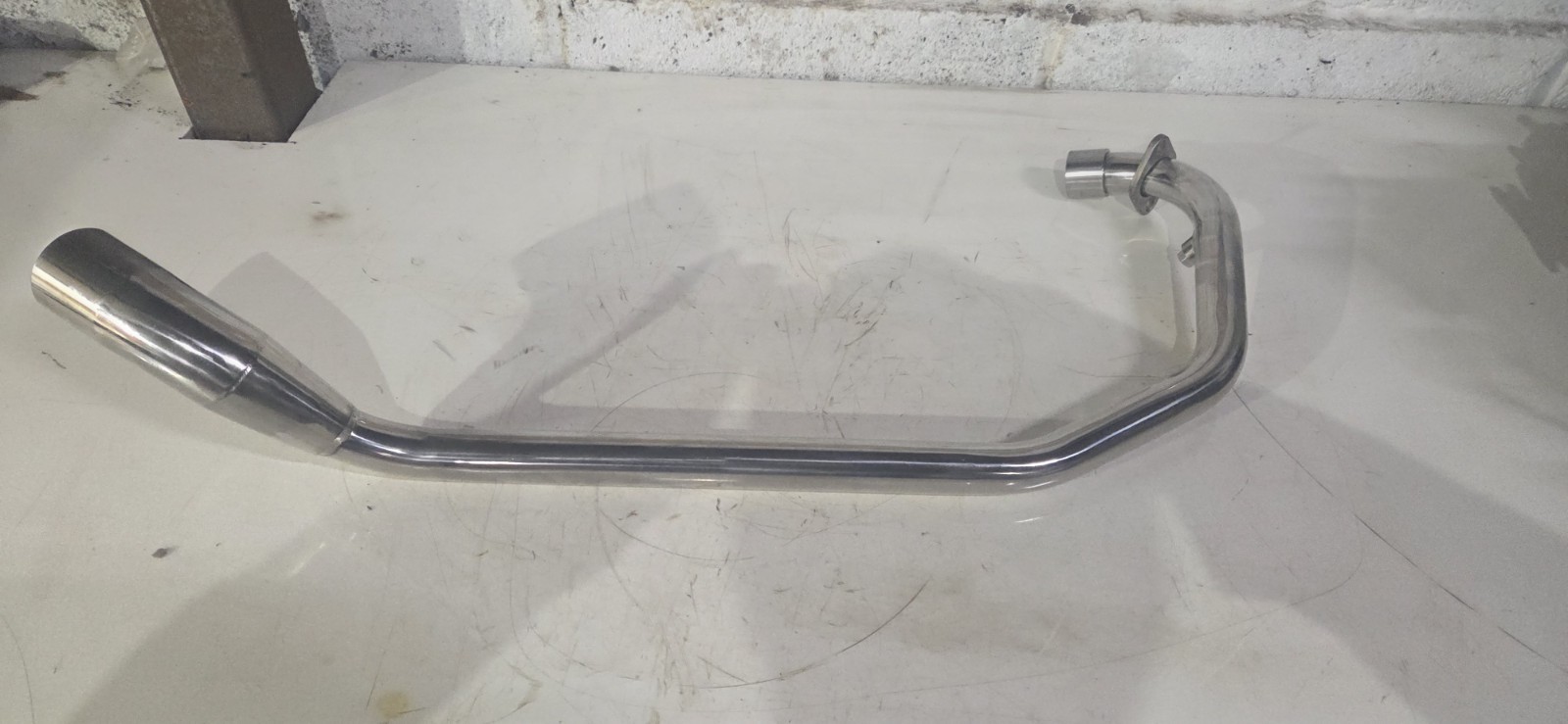 Brand New Stainless Steel Exhaust For Lexmoto Sinnis Ect