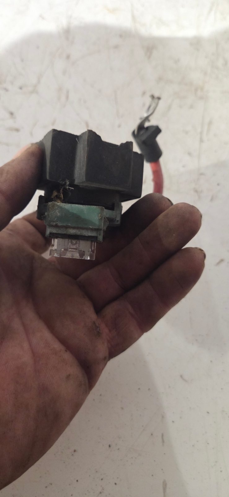 Yamaha YBR 2010 Starter motor solenoid